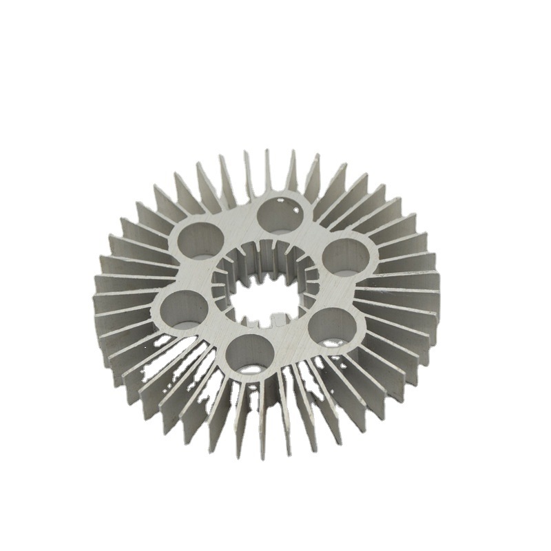 Custom Extrusion Production of Aluminum Alloy Sunflower Radiator