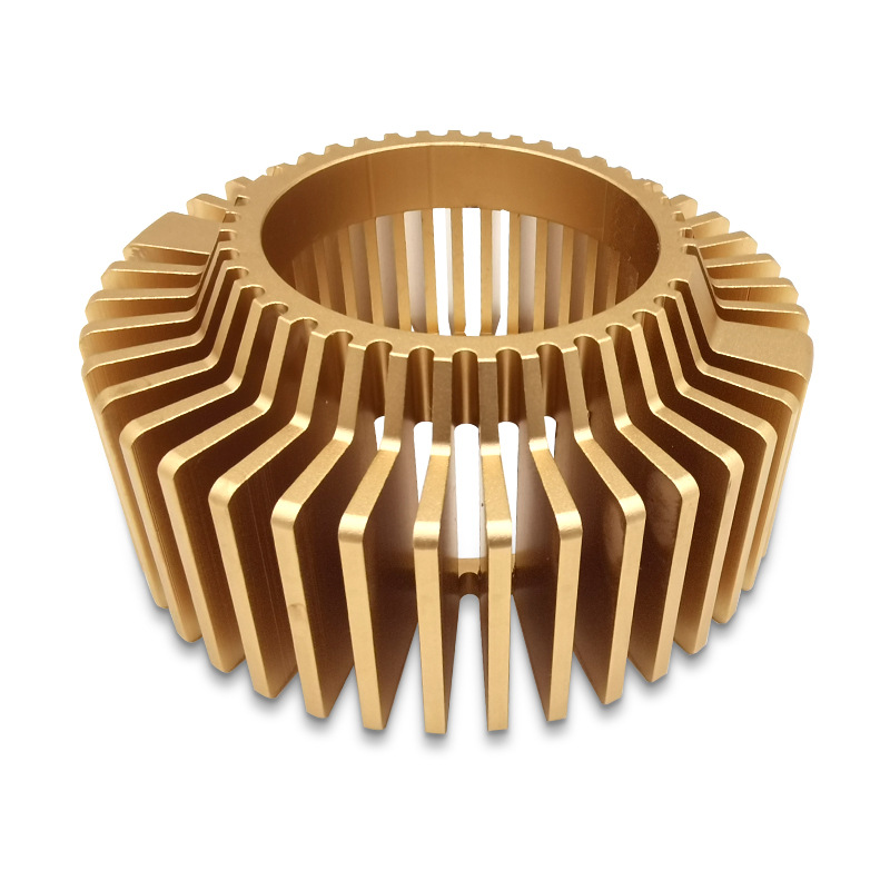 Sunflower Radiator Aluminum Alloy CNC Processing